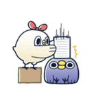 面倒だがトリあえず返信・怠（個別スタンプ：24）