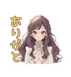 ゆるふわガーリーな女の子の秋（個別スタンプ：3）