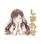 ゆるふわガーリーな女の子の秋（個別スタンプ：10）