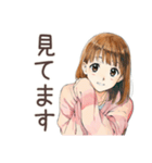 ふつうの女の子★グルチャ定番（個別スタンプ：36）