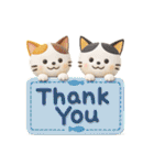 猫いっぱい＊大人かわいい誕生日＆お祝い（個別スタンプ：30）