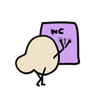 トイレ排泄（個別スタンプ：3）