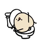 トイレ排泄（個別スタンプ：11）
