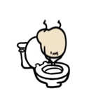 トイレ排泄（個別スタンプ：33）