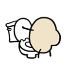 トイレ排泄（個別スタンプ：37）
