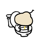 トイレ排泄（個別スタンプ：38）