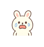 ふわふわうさぎ気分パレード（個別スタンプ：1）