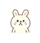 ふわふわうさぎ気分パレード（個別スタンプ：5）