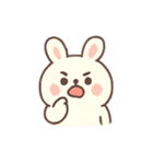 ふわふわうさぎ気分パレード（個別スタンプ：6）
