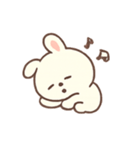 ふわふわうさぎ気分パレード（個別スタンプ：15）
