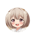 ショートツインテールみなみプレミアム（個別スタンプ：31）