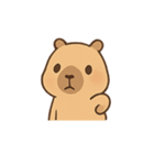 もふもふカピバラ きぶんパレード（個別スタンプ：2）