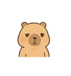 もふもふカピバラ きぶんパレード（個別スタンプ：4）