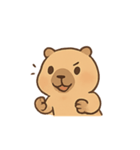 もふもふカピバラ きぶんパレード（個別スタンプ：8）