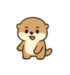 もふもふかわうそ きぶんパレード（個別スタンプ：7）
