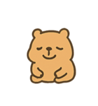 もちもちカピバラ気分パレード（個別スタンプ：5）