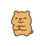 もちもちカピバラ気分パレード（個別スタンプ：13）