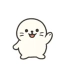 ふわふわあざらし きぶんパレード（個別スタンプ：5）