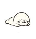 ふわふわあざらし きぶんパレード（個別スタンプ：10）