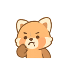 もふもふレッサーパンダ きぶん行進（個別スタンプ：4）