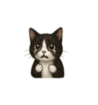 タキシード猫1222（個別スタンプ：4）