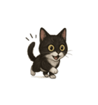 タキシード猫1222（個別スタンプ：7）