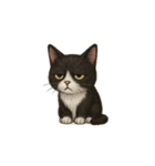 タキシード猫1222（個別スタンプ：8）