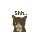 タキシード猫1222（個別スタンプ：40）