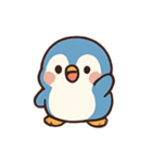 ふわふわペンギンムードパレード（個別スタンプ：7）