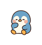 ふわふわペンギンムードパレード（個別スタンプ：9）