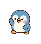 ふわふわペンギンムードパレード（個別スタンプ：12）