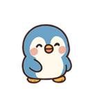 ふわふわペンギンムードパレード（個別スタンプ：15）