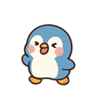 ふわふわペンギンムードパレード（個別スタンプ：16）