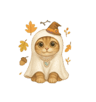 無言着ぐるみ猫 1（個別スタンプ：3）