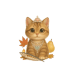 無言着ぐるみ猫 1（個別スタンプ：6）