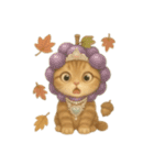 無言着ぐるみ猫 1（個別スタンプ：8）