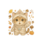 無言着ぐるみ猫 1（個別スタンプ：11）