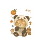 無言着ぐるみ猫 1（個別スタンプ：13）