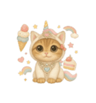 無言着ぐるみ猫 3（個別スタンプ：1）