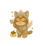 無言着ぐるみ猫 3（個別スタンプ：6）