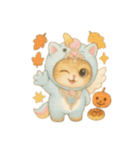 無言着ぐるみ猫 3（個別スタンプ：11）
