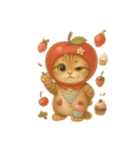 無言着ぐるみ猫 2（個別スタンプ：1）