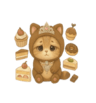 無言着ぐるみ猫 2（個別スタンプ：3）