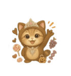無言着ぐるみ猫 2（個別スタンプ：4）