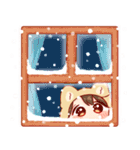 再販★きぐるみちゃん⭐︎あけおめ！（個別スタンプ：13）