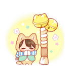 再販★きぐるみちゃん⭐︎あけおめ！（個別スタンプ：17）