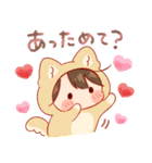 再販★きぐるみちゃん⭐︎あけおめ！（個別スタンプ：22）