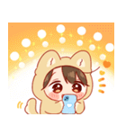 再販★きぐるみちゃん⭐︎あけおめ！（個別スタンプ：31）