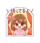 再販★大切な人と使えるスタンプ♡あけおめ（個別スタンプ：22）