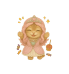 無言着ぐるみ猫 4（個別スタンプ：9）